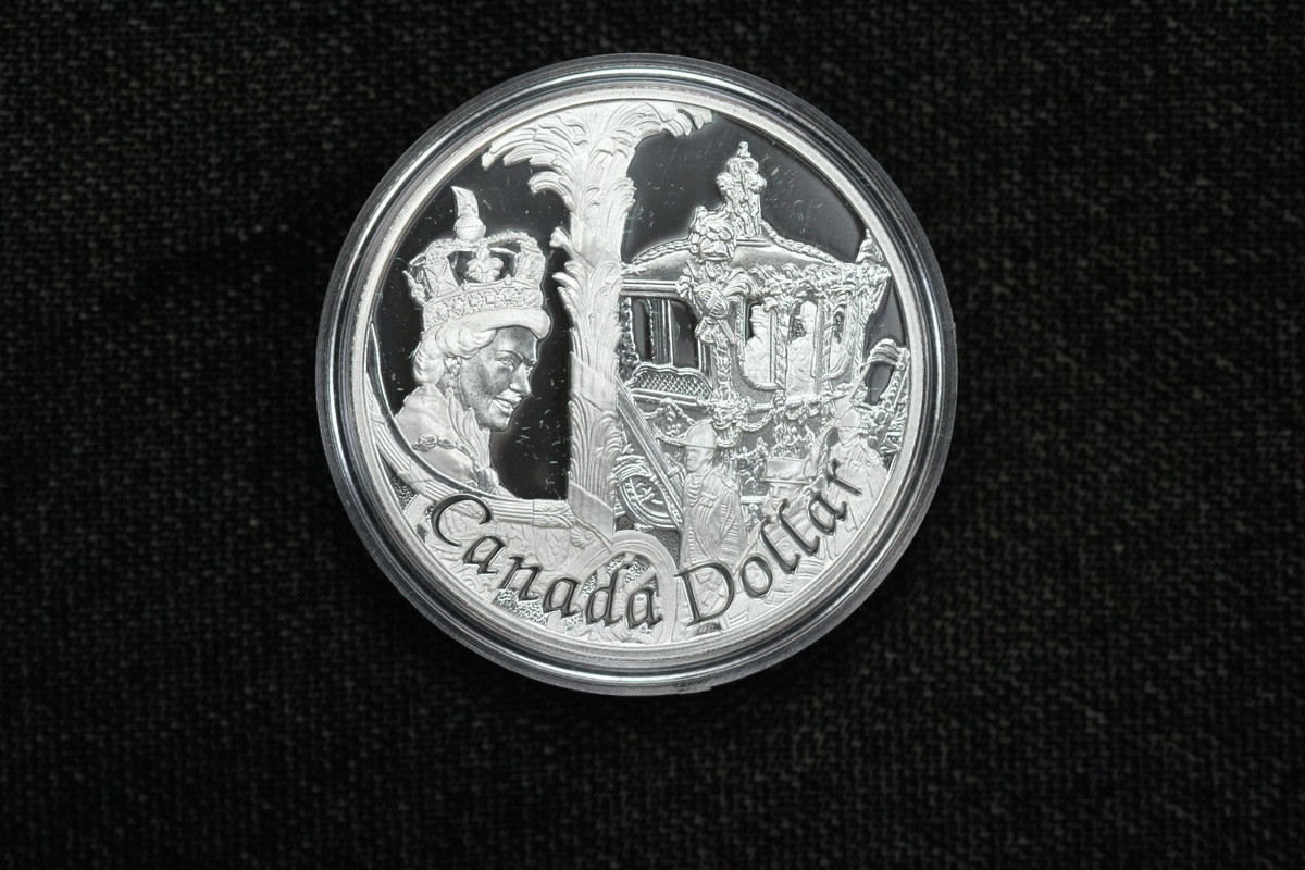 カナダ 1983 Elizabeth II Proof シルバー 純銀製 カナダ 1983 Elizabeth II Proof シルバー 純銀製