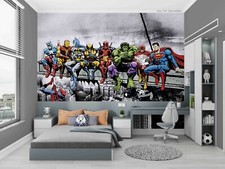 3D Marvel Anime Superhero Self-adhesive Remov...