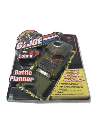 GI Joe vs Cobra Battle Planner Brand New Sealed 2002 Tiger Electronics Hasbro