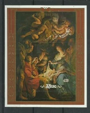 U 1371.NIUE 1988 Christmas MNH BL