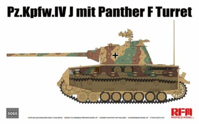 RYEFIELD MODEL RFM RM-5068 1/35  Pz.Kpfw.IV J mit Panther F Turret