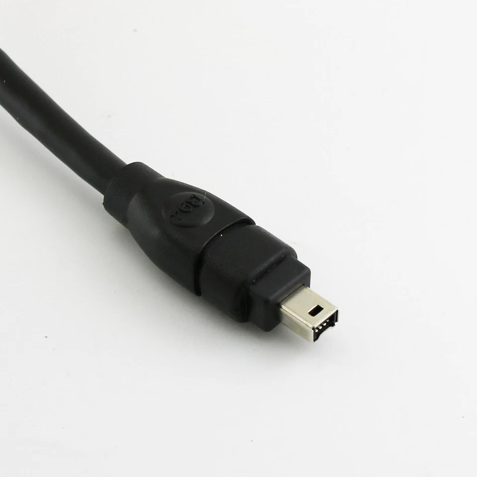 6ft Firewire Cable 9 Pin to 4 Pin IEEE1394B Firewire 800 to 400 1394b Bilingual - Image 4 of 4