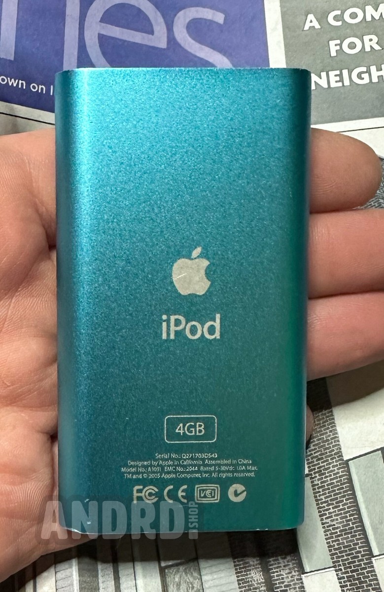  Pod 第2世代 128GB Blue iPod Mini 2nd Gen 📳 Taptic Engine 📳 750mah Battery