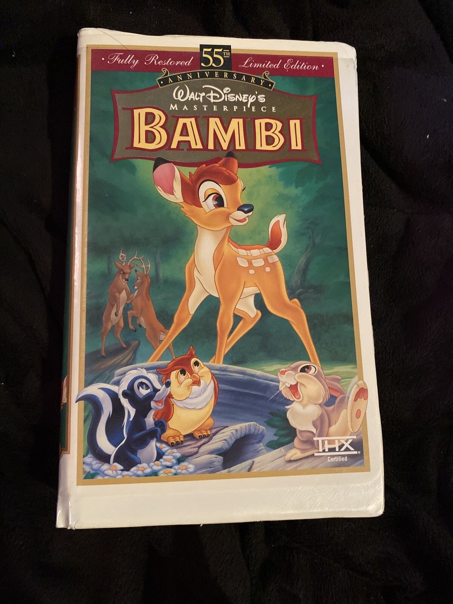 Fully restored limited edition 55th anniversary Walt Disney masterpiece  BAMBI