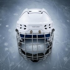Hockey Helmet with Face Shield Comfortable Ice Hockey Face Shield Helmet Face