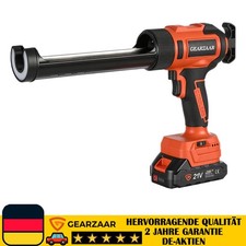 Akku Silikonpistole f&uuml;r Fliesen 6 Stufen 21V Tropfschutz Kartuschenpistole 6000N