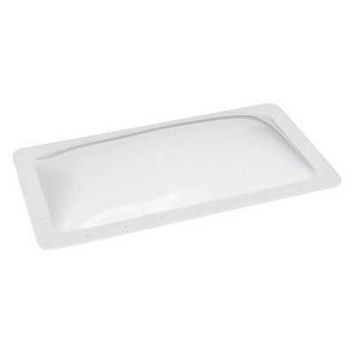 Icon Technologies 01849 18''W x 34''L White Rectangular Outer Skylight