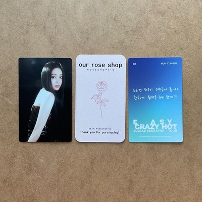 LE SSERAFIM Easy Crazy Hot Tour Official Trading Card Photocard MD