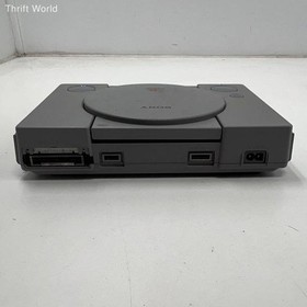 Sony PlayStation PS1 Console with OEM DualShock Controller & Cables