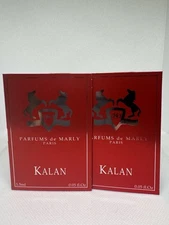 2Pc Parfum De Marly Kalan 2x1.5ml/0.05oz Mini Sample Spray