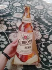 Vintage Original Cardboard Easel Back Gibbons Beer Bottle Sign