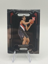 2023-24 Panini Prizm #140 Rayan Rupert Portland Trail Blazers Rookie Card NBA