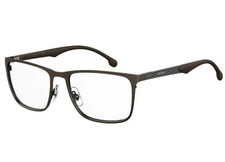 New Carrera Men Rectangle Eyeglasses CA 8838 0J7D Semi Matte Bronze 57mm