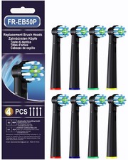 Compatible Replacement Brush Heads for Oral-B Pro 1000, Genius X, Smart 1500 -