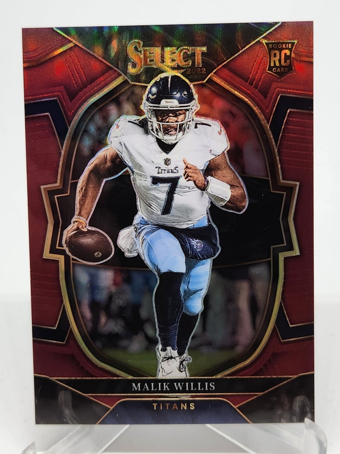 Malik Willis 2022 Panini Select Concourse #38 Maroon Prizm 067/149 RC Dolphins
