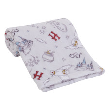 Harry Potter Plush Baby Blanket 30" x 36" Multicolor