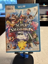Super Smash Bros. for Wii U (Nintendo Wii U, 2014) Complete in Box 