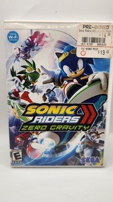 Sonic Riders: Zero Gravity Nintendo Wii  CIB Tested Light Scratches 