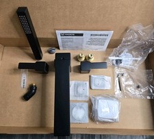 Moen TS914BL 90 Degree Two-Handle Roman Tub Faucet Trim Kit - Matte Black READ!