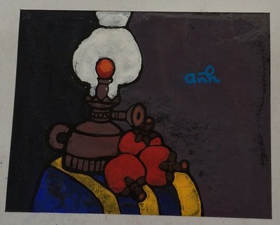 Viet Anh Vietnamese still life #2 graphic painting art in heart