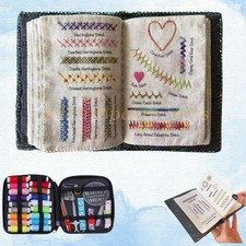 New Embroidery Stitch Book Kit for Beginners with Complete Toolkit