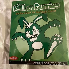 Killer Bunnies & the Quest for the Magic Carrot Green Booster Deck New Sealed