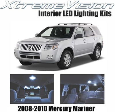 Xtremevision Interior LED for Mercury Mariner 2008-2010 (6 Pieces) Cool White...