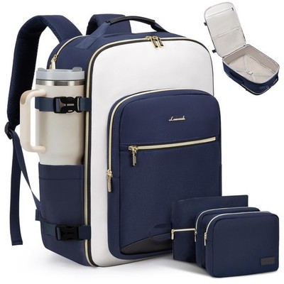 Large Travel Backpack for Women & Men, 40L Carry on Backpack for Airplanes, T...