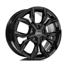 Cerchi in lega EW kit 4 pezzi per Audi A3 A4 Q2 Q3 17 pollici ET45 5 fori nero