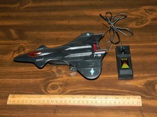 Vintage 1987 Soma Battery Powered Remote Control RC F-19 Stealth Fighter Jet Toy