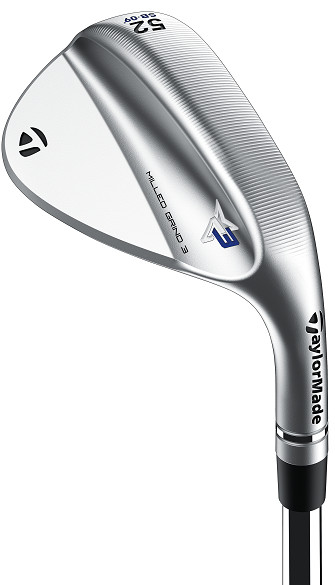 Milled Grind 3 Satin Chrome Wedge Steel Mrh 54* 11*