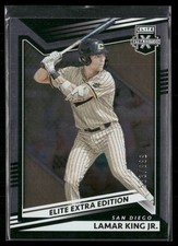2022 Panini Elite Extra Edition #120 Lamar King Jr. #/999 San Diego Padres