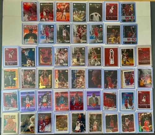 Lot of 50 Michael Jordan Cards - Wide Variety of Inserts - High Value - No Dups!
