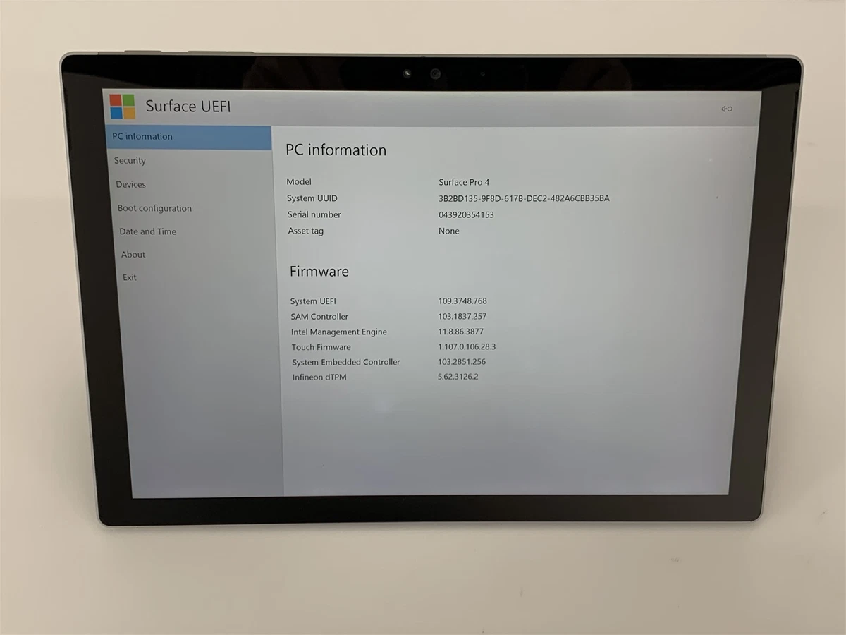 Microsoft Surface Pro 4 256 GB Tablets for sale | eBay
