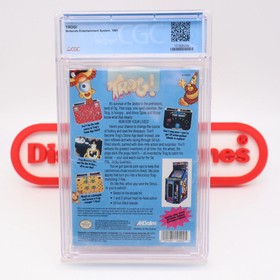 NES Nintendo TROG! CGC GRADED 9.6 A++! NEW & Factory Sealed + Authentic H-Seam!