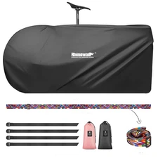 27.5" Folding Bike Transport Bag Large Travel Cycling Bicycle Storage Carry Case