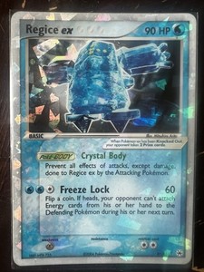 Regice ex - 97/101 - Pokemon Ex Hidden Legends Ultra Rare NM