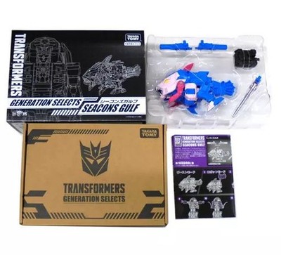 Transformers Generation Selects Toy Seacons Gulf Takara Tomy Mall Exclusive Used