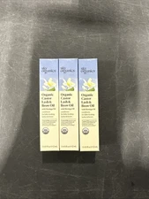 Sky Organics - Organic Lash & Brow Oil - Supports Lush Lashes (3 Pack)