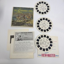 1948 Christmas Story View Master Packet B383 3 Reel Set Book Complete Bible