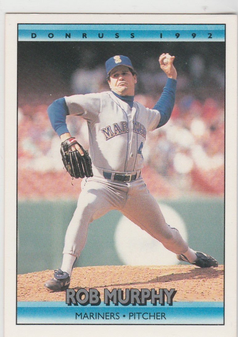 1992 donruss  #329 Rob Murphy MARINERS