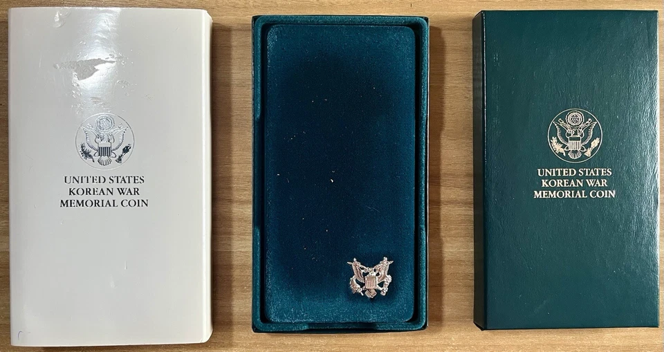 1991-P US Mint Korean War Memorial Proof Silver $1 Coin! OGP COA 🪙🔥 - Image 3 of 4
