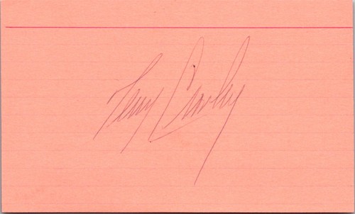 AUTO AUTOGRAPHED SIGNED INDEX CARD LOT of 24 1970'S BALTIMORE ORIOLES 3 - Picture 13 of 24