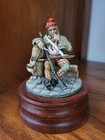 Hussard Du Marais/diorama 1791/90mm no 54mm Soldiers Pegaso Andrea Almond /peint