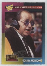 1995 WWF Magazine Cards Gorilla Monsoon #23 0ad