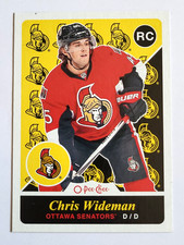 2015 - 2016 CHRIS WIDEMAN O-PEE-CHEE OPC ROOKIE NHL HOCKEY CARD RC # U31 OTTAWA