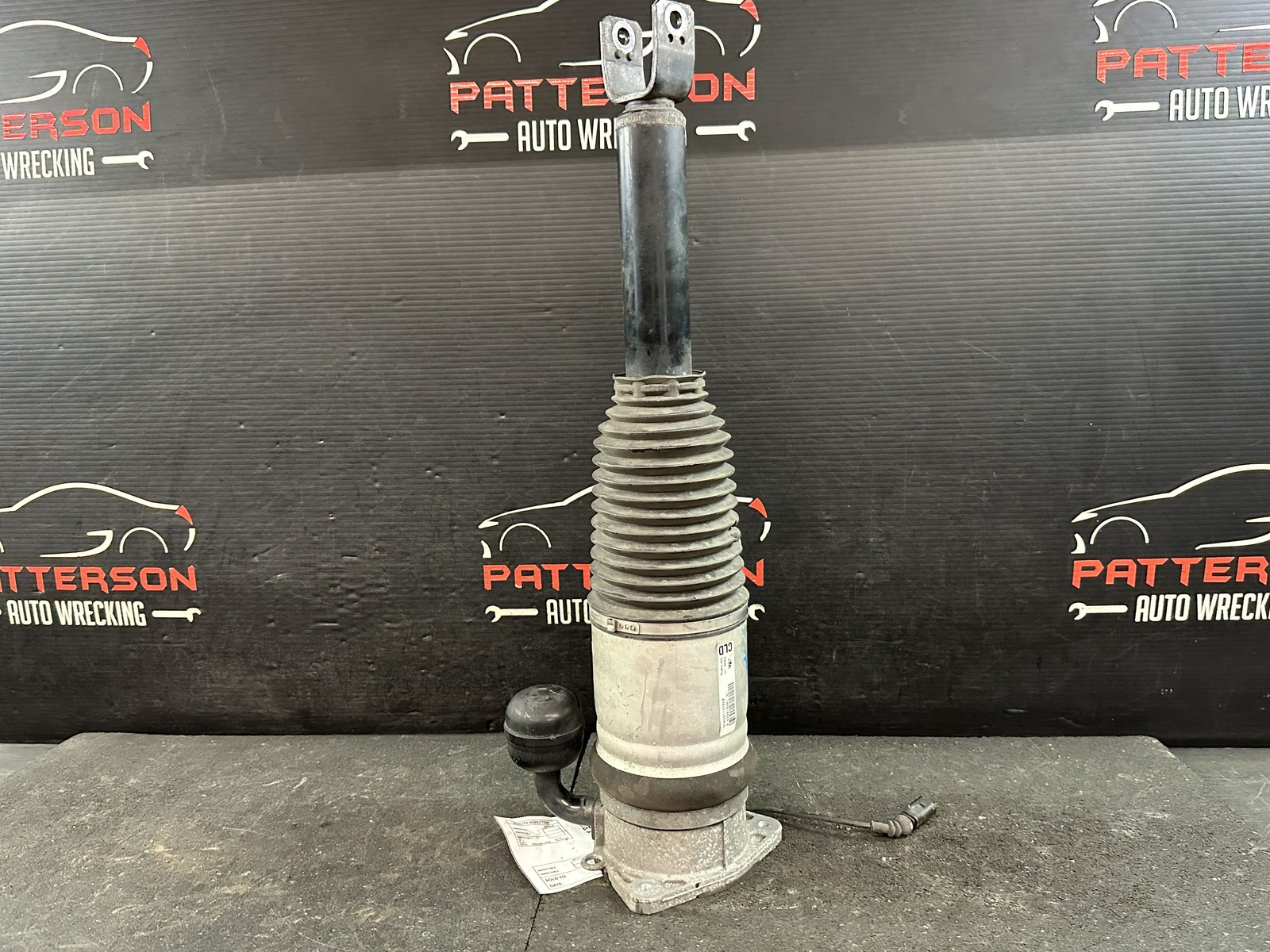 03-12 BENTLEY CONTINENTAL REAR DRIVER LEFT LH AIR RIDE STRUT SHOCK 3W7616001