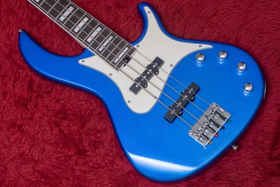 E-Bassgitarre Fernandes RSB Serie RJB-380 VMB/L blau mit Gigbag
