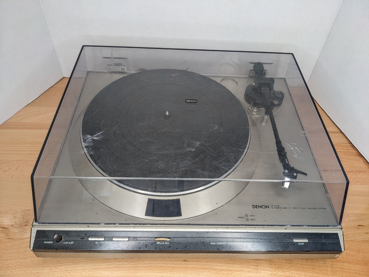 Denon DP-30L II Direct Drive Turntable Audio-Technica 8008