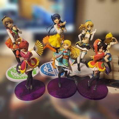 Love Live Girls Figur Lot 7 Set Verkauf Ichiban Kuji Nico Maki Hanayo etc.